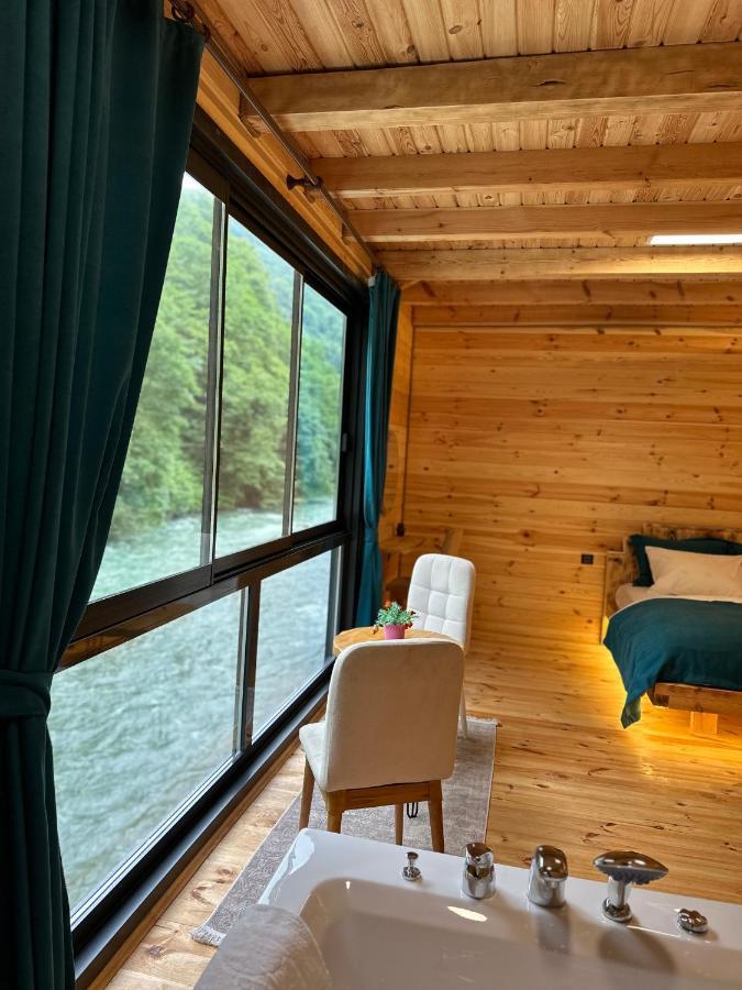 Kiana Bungalov Bed & Breakfast Ardesen Bagian luar foto