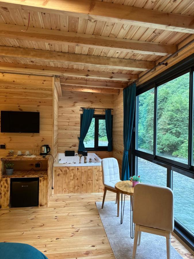 Kiana Bungalov Bed & Breakfast Ardesen Bagian luar foto