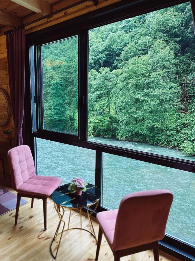 Kiana Bungalov Bed & Breakfast Ardesen Bagian luar foto