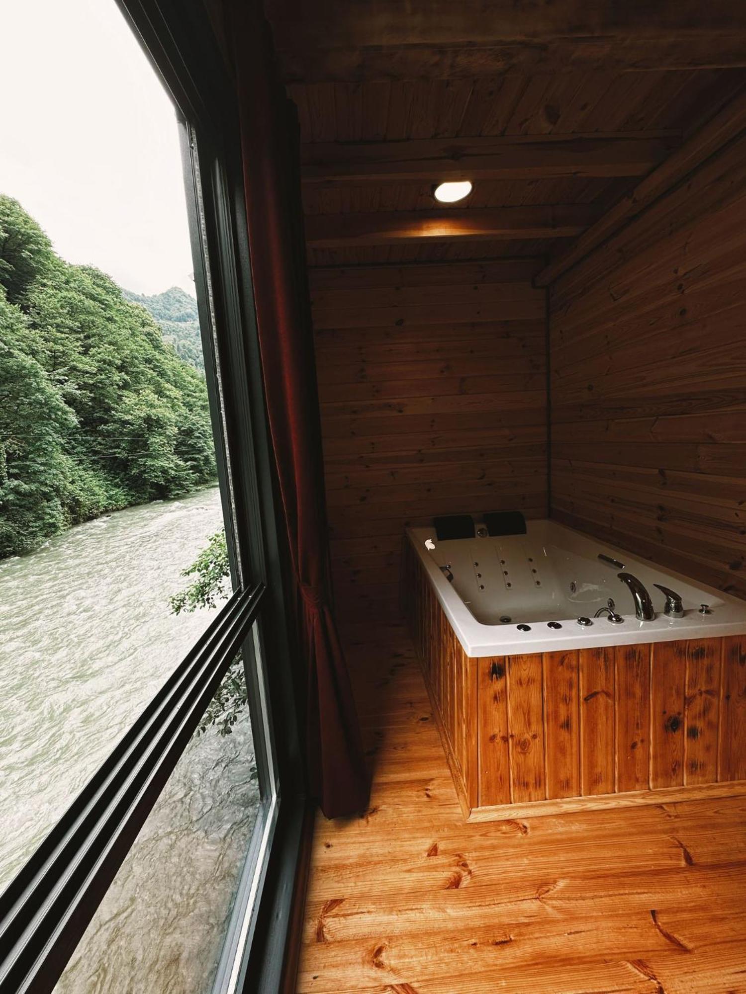 Kiana Bungalov Bed & Breakfast Ardesen Bagian luar foto