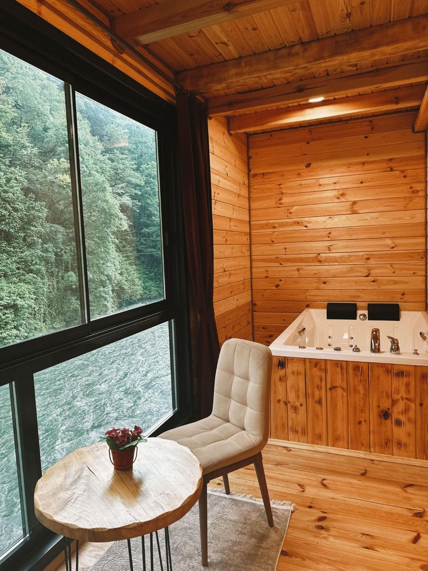 Kiana Bungalov Bed & Breakfast Ardesen Bagian luar foto